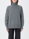 Drumohr Over Turle Neck Sweater In Gray