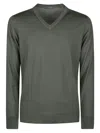 Drumohr Rasato Sweater In Green