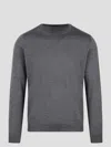Drumohr Round Neck Sweater Sweater Grey In Gray