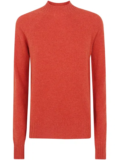 Drumohr Sweater Round Neck "l5w113tl 280 Spices" In Yellow