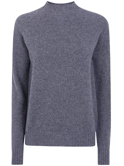 Drumohr Sweater Round Neck "l5w113tl 670 Shark" In Gray