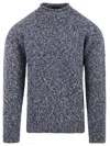 Drumohr Wool Sweater In Blue