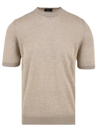 Drumohr Sweaters Beige In Brown