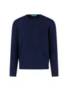 Drumohr Wool Sweater In Blue