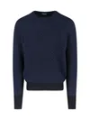 Drumohr Cashmere Sweater In Blue