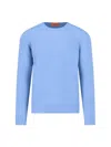Drumohr Round Neck Sweater In Blue