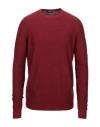 Drumohr Sweaters In Brick Red