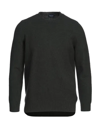 Drumohr Sweaters In Dark Green
