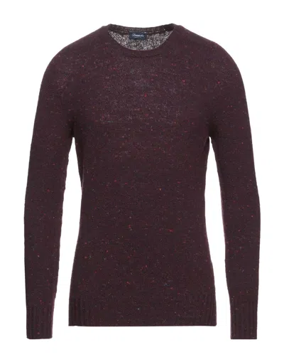 Drumohr Sweaters In Deep Purple