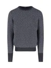 Drumohr Cashmere Sweater In Gray