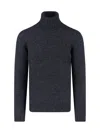 Drumohr High Neck Sweater In Gray