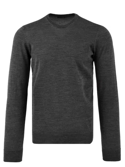 Drumohr Sweaters Grey In Black