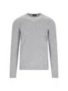 Drumohr Classic Sweater  In Grey