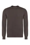 Drumohr Merino Wool Sweater In Grey