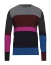 Drumohr Sweaters In Maroon