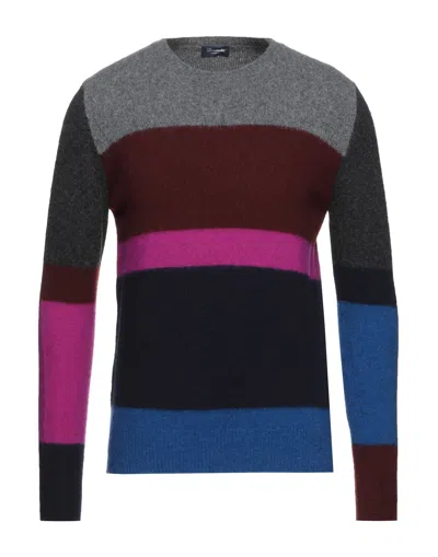 Drumohr Sweaters In Maroon