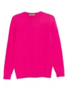 Drumohr Crew-neck Sweater In Pink