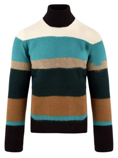 Drumohr Sweaters Red In Multi