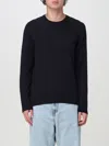 Drumohr Erino Wool Crewneck Sweater In Blau
