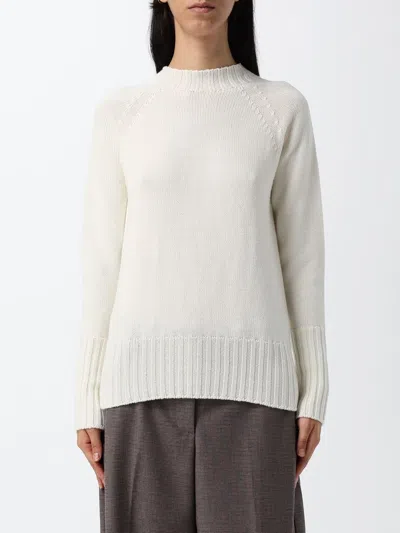 Drumohr Sweatshirt Woman Color Ivory In White