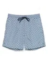 Drumohr Elastic Waist Swim Trunks In Multi