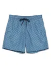 Drumohr Monogram-pattern Swim Shorts In Multi