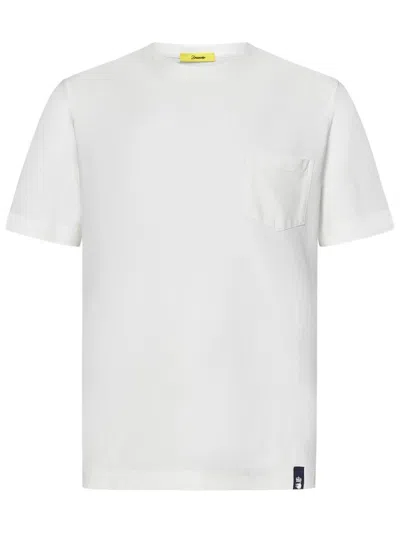 Drumohr Tshirt Mm Ice Cotton In Blue