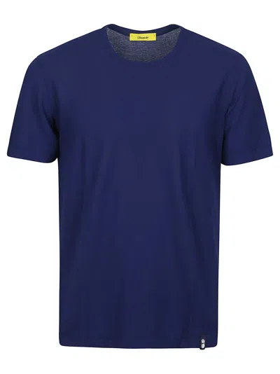 Drumohr T-shirt In Blu