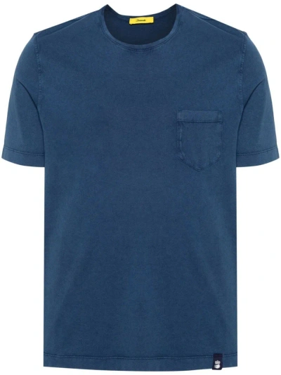 Drumohr T-shirt In Blue