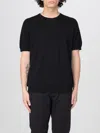 Drumohr Short Sleeves Turtle Neck T-shirt Clothing In Schwarz