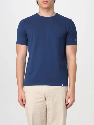 Drumohr T-shirt  Men Color Blue 1 In Blue 1
