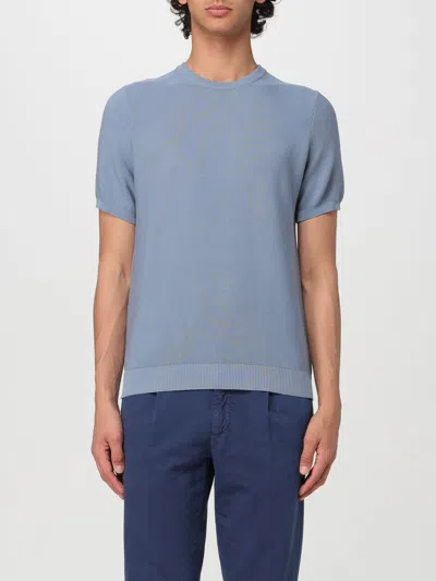 Drumohr T-shirt  Men Color Blue 1 In Blue 1