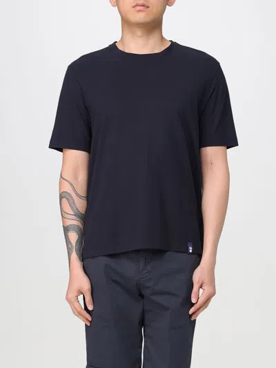 Drumohr T-shirt Basic N In Cotone