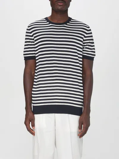 Drumohr T-shirt  Men Color Blue In Black