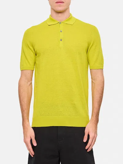 DRUMOHR POLO SHIRT DRUMOHR MEN COLOR YELLOW,H02484003