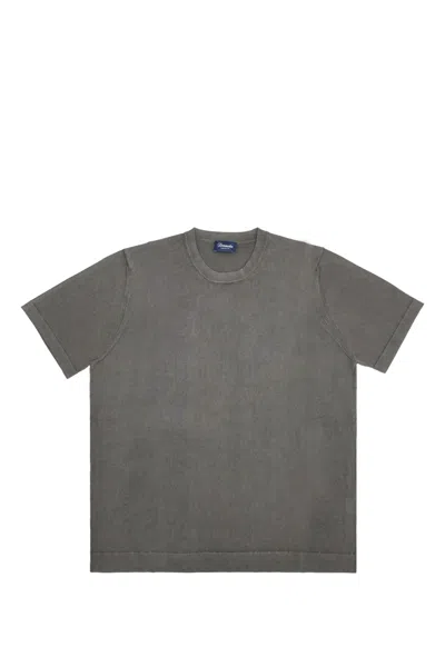 Drumohr T-shirt In Grey