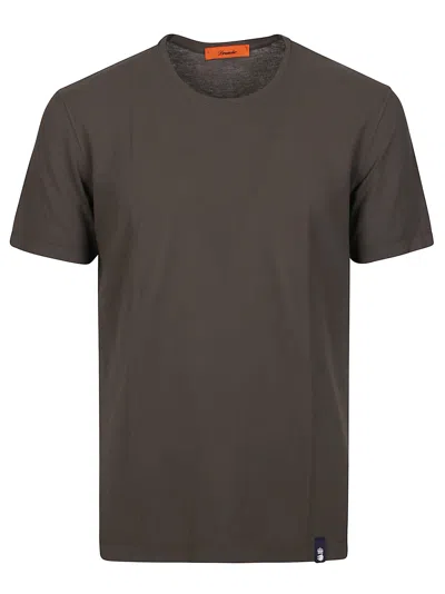 Drumohr T-shirt In Marrone
