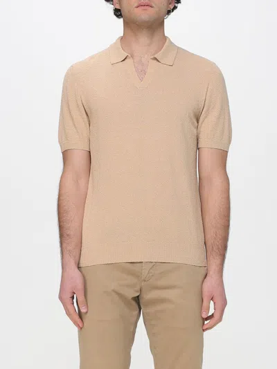 Drumohr Wingtip-collar T-shirt In Neutral