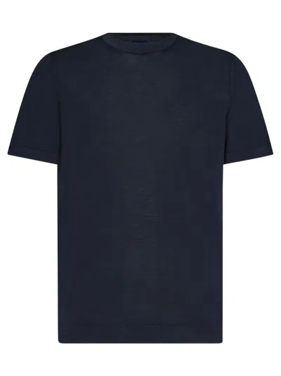 Drumohr T-shirt T-shirt In Blu