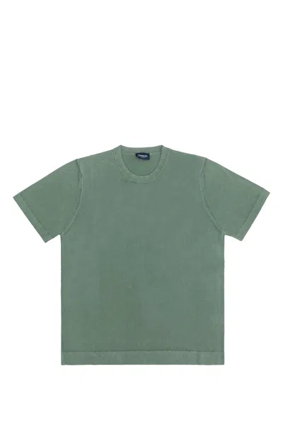Drumohr T-shirt In Verde Militare