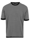 Drumohr T Shirts And Polos In Black