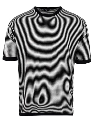 Drumohr T Shirts And Polos In Black