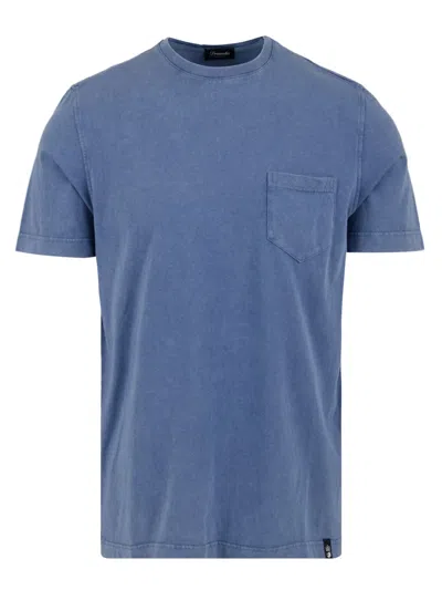 Drumohr T Shirts And Polos Blue
