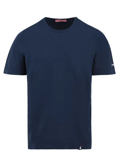 Drumohr T Shirts And Polos Blue