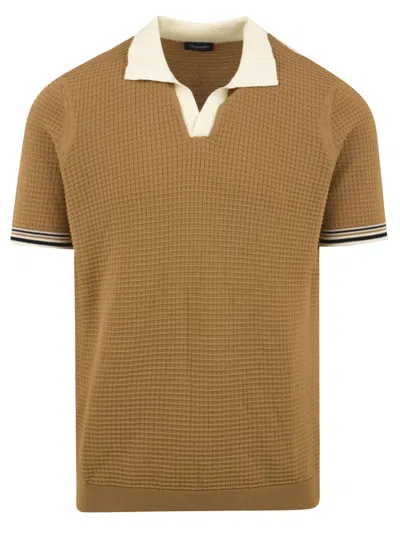 Drumohr T Shirts And Polos Brown