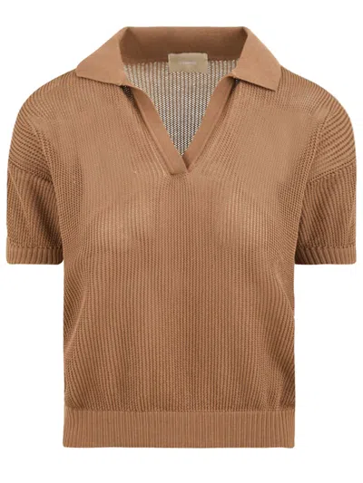 Drumohr T Shirts And Polos Brown