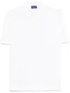 Drumohr Frosted Polo Shirt In White