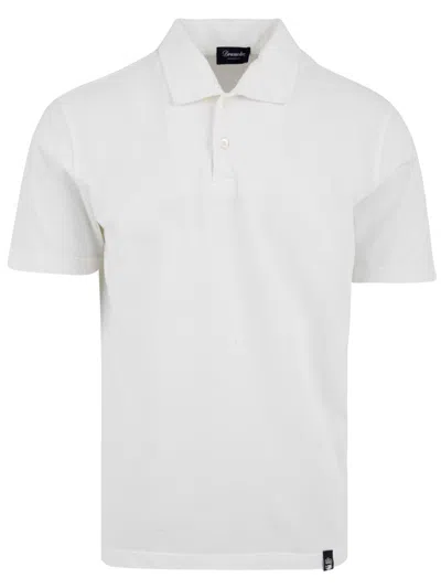 DRUMOHR DRUMOHR T SHIRTS AND POLOS WHITE