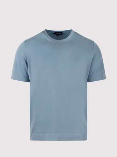 Drumohr T-shirts Blue