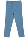 Drumohr Tapered Chinos In 蓝色